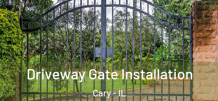  Driveway Gate Installation Cary - IL